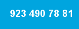 923 490 78 81